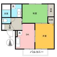 グレースハイムの間取り