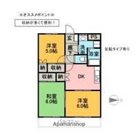 エーデルワイスⅡ103の間取り
