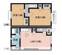 BRANCHE(ブランシェ)の間取り