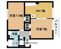 DEDANS BOIS(ドゥダン ボア)Bの間取り