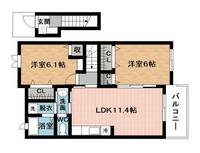 物件の間取り画像