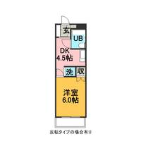 メゾンくわなM2の間取り