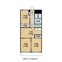 ラヴィーヌ水谷の間取り