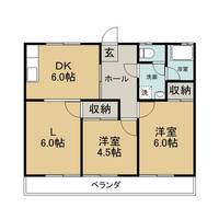 ハイツ北浜の間取り