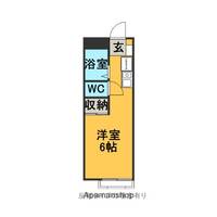 三重県桑名市高塚町6丁目の賃貸アパートの間取り