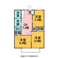 コーポラス貴船の間取り