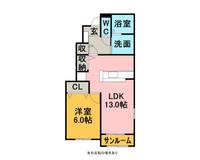 物件の間取り画像