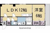 グリーンハウス七条201の間取り