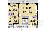 グランドラティス河原町七条201wの間取り