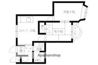 パレ中久世Ⅱ403の間取り