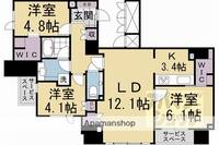 物件の間取り画像