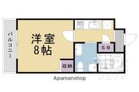 GLADVIS二条式部302の間取り