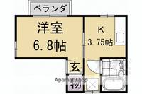 堀井ハイツの間取り