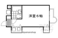 百花荘うえたB6の間取り