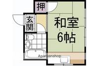 中田マンション306の間取り