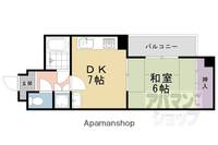 アルカンシェル御所206の間取り