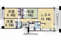 パークシティ北大路の間取り