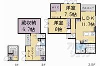 物件の間取り画像