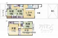 京都府京都市左京区下鴨北園町(一戸建)の賃貸物件戸建ての間取り