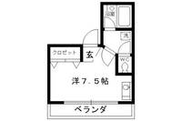 フェアウインド御池302の間取り