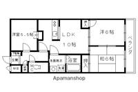 グランドハイツ嵯峨野308の間取り