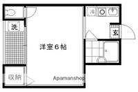佐脇天王町ハイツ202の間取り