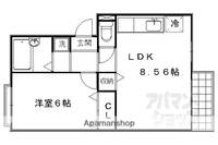 セジュールAOI201の間取り