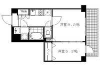 プレサンス京都四条烏丸響405の間取り