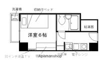コスモリード京都今出川303の間取り