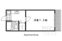 ヴィレッジハウス201の間取り