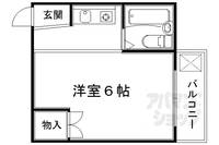 パラータ上七軒303の間取り