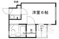 パレス・ナタリ208の間取り