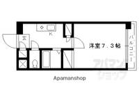 メイプル等持院106の間取り