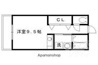 望月コーポ110の間取り
