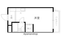バンベール伏見 (旧)マンション敏の間取り