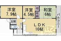 物件の間取り画像
