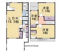 物件の間取り画像