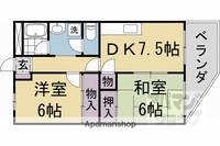 サンプラザ神足217の間取り