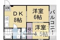 リノステイ京都沓掛401の間取り