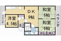 シャルムロイヤル202の間取り