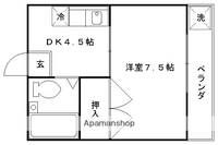 コーポヤマナの間取り