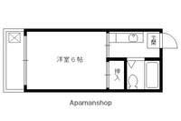 プランタン銀座206の間取り
