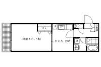 メゾン・ド・プルミエ御所南301の間取り