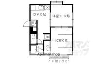 エクセレントさわらぎ203の間取り