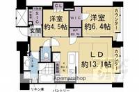 パークホームズ京都二条城403の間取り