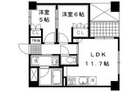 ライオンズ京都四条烏丸レジデンス0603の間取り