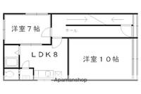 北山ビル201の間取り