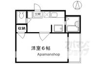 ラリティ田中203の間取り
