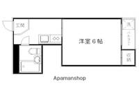 京都府京都市上京区橋西二町目の賃貸マンションの間取り