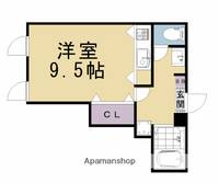 祇園ケントビル3Cの間取り
